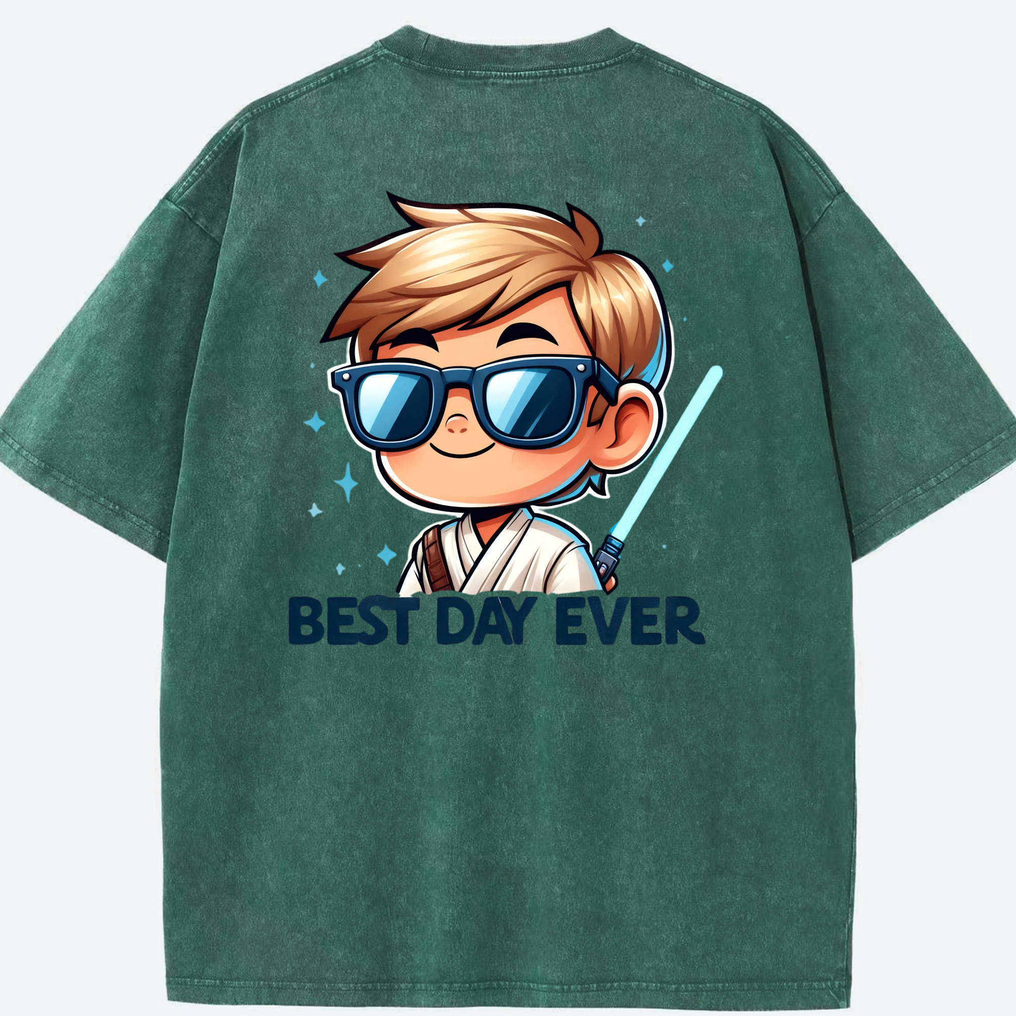 （画像用） スター・ウォーズ Star Wars 綿100% ヴィンテージ風 半袖Tシャツ（背面プリント）